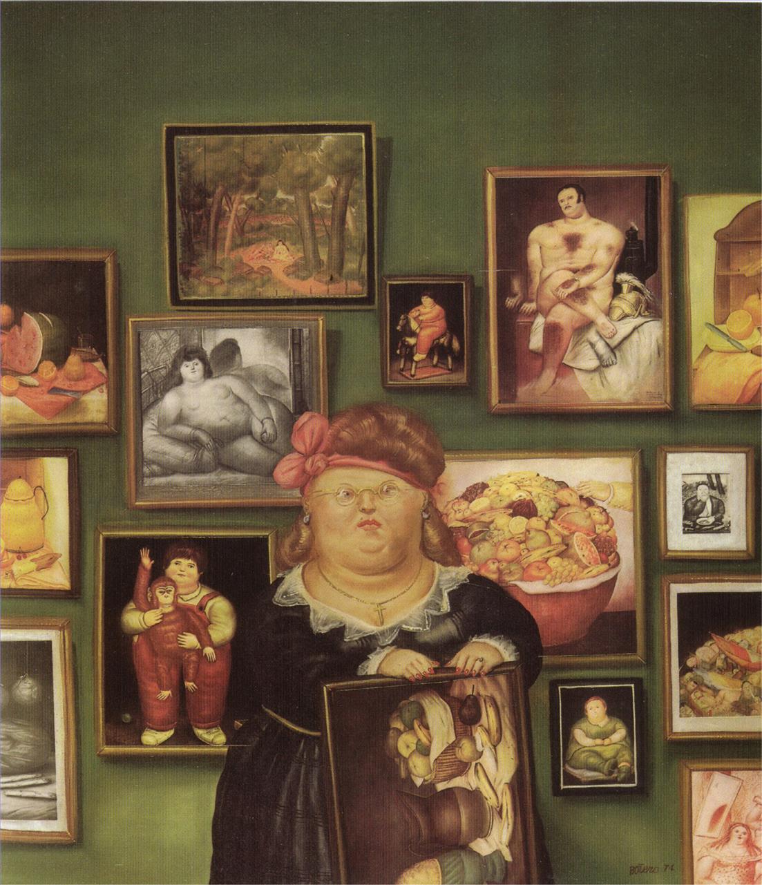 Le collectionneur Fernando Botero Peintures à l'huile